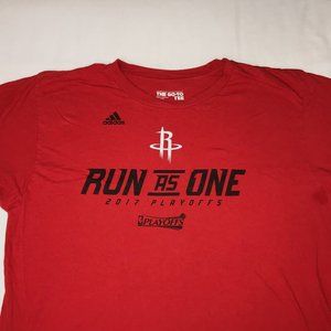 Adidas 2017 NBA Rockets Playoffs Tee